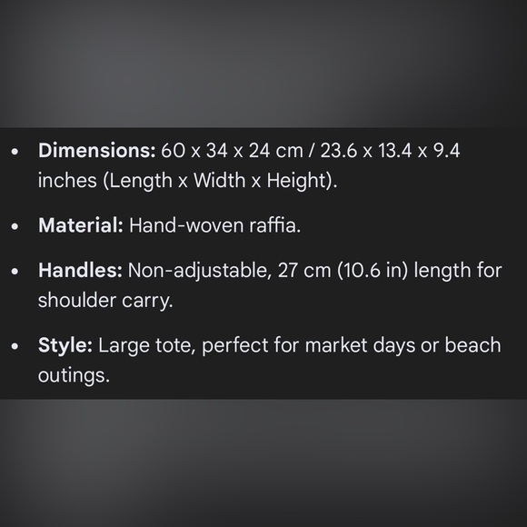 Sézane Paloma Basket Bag - Picture 8 of 8